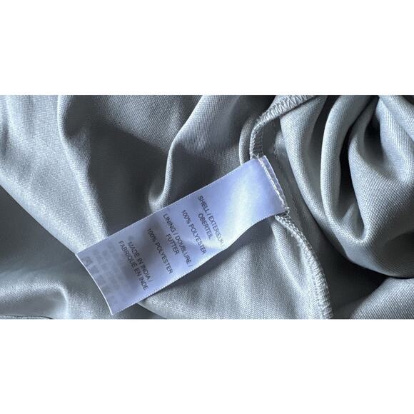 ADRIANNA PAPELL Womens Size US 10 Sage Green Sleeveless Beaded Evening Dress NWT - Picture 10 of 12